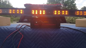 Code 3 Narrowstik with Code 3 Arrowstik controller