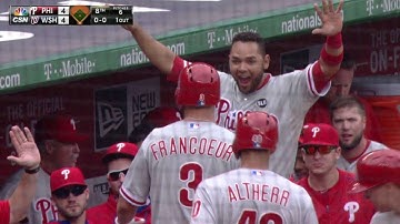 PHI@WSH: Francoeur ties game late with two-run homer