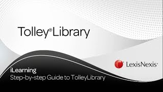 Step-By-Step Guide to TolleyLibrary