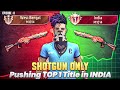 Pushing top 1 in shotgun m1014  free fire solo rank pushing with tips and tricks  ep8