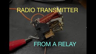 Building a Spark Gap Radio Using a Relay