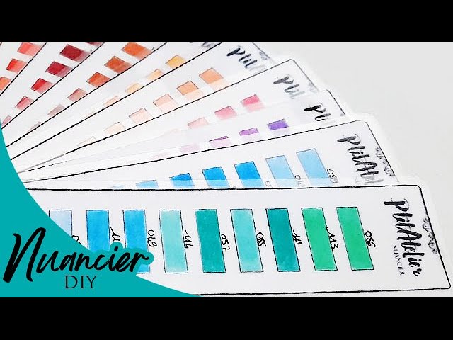 45 idées de Nuancier vierge  nuancier, coloriage, nuancier couleur