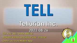 Stocks to Buy: TELL Tellurian Inc 2022 08 26