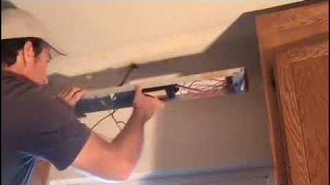 How to remove a surface mounted light fixture...Part 3