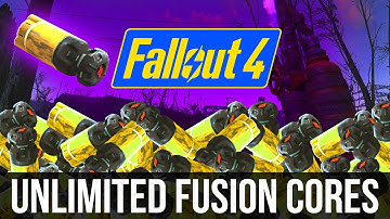 FALLOUT 4 - UNLIMITED FUSION CORES!!! Fast & Easy