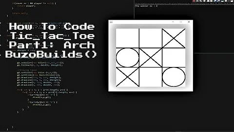 How to code Tic Tac Toe part 1 : architecture