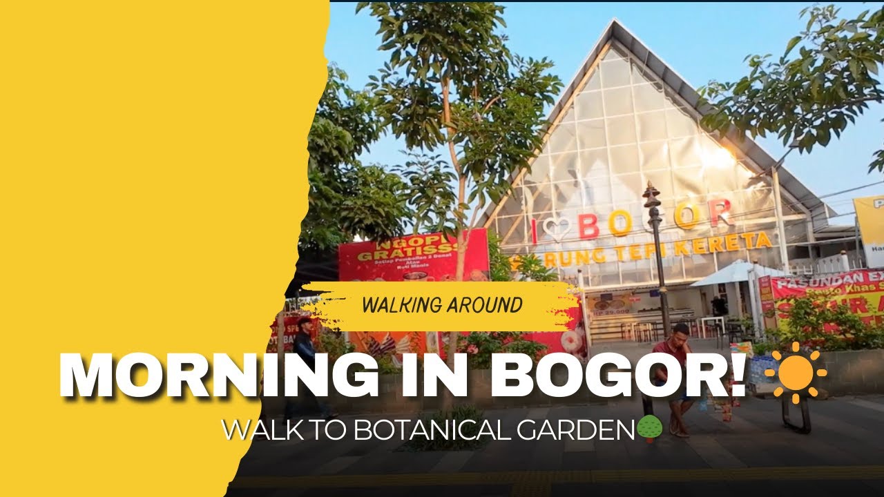 Walk Around Bogor: Station to Botanical Gardens Adventure 🌳