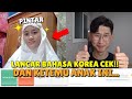 Anak indonesia ini pintar bahasa korea