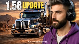 American  Truck Simulator 2 Update 1.58 – New Features & UI Improvements Explained|