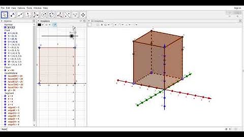 tutorial animasi volume prisma dengan geogebra