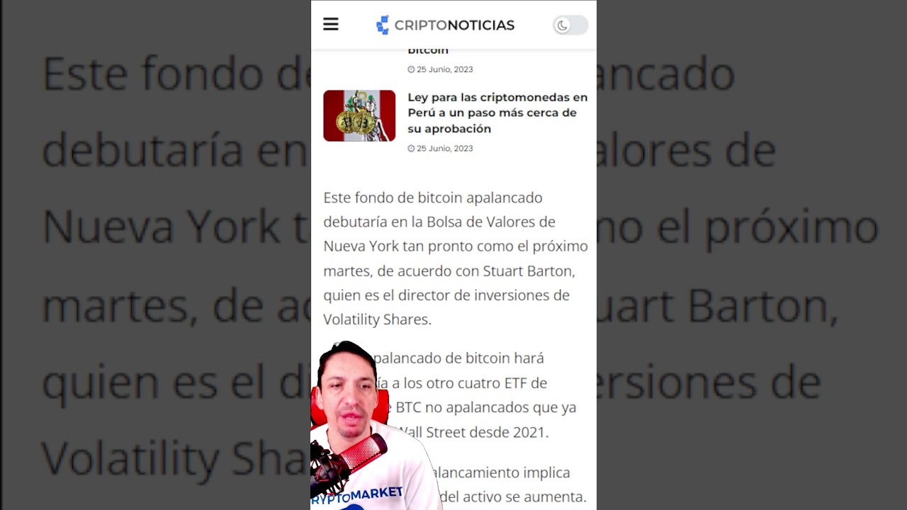 Estados Unidos autoriza el primer ETF con apalancamiento de bitcoin -  YouTube