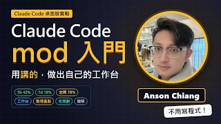 Details Claude Code mod 入門：用講的做出自己的工作台｜是什麼、怎麼裝、怎麼用 Guide