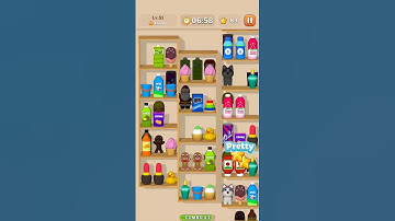Goods Puzzle: 3D Sorting Games | Levels #51 | #shorts #puzzles #sorting