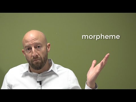 Video: Morphology As Part Of Grammar