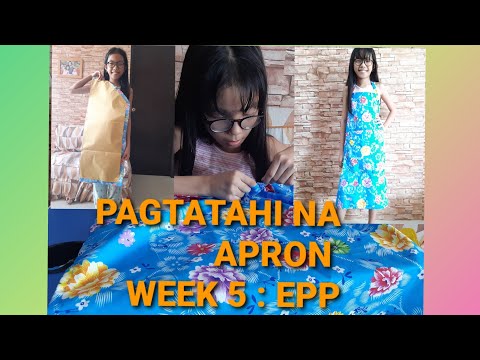 Video: Tumahi Kami Ng Apron Ng Kusina Mula Sa Isang Lalaki Shirt