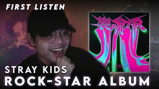 FIRST TIME REACTING to STRAY KIDS 樂-STAR (ROCK-STAR) Album | REACTION