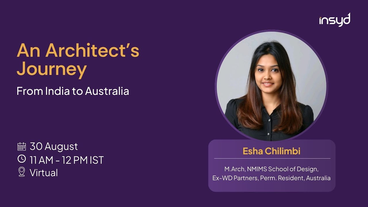 Architect's Journey from India to Australia