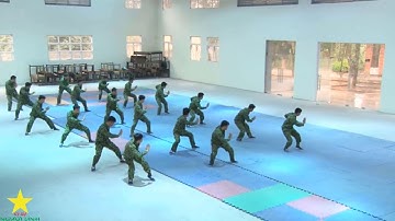 8 Thế tấn cơ bản, các động tác phòng thủ tay, chân, kỹ thuật động tác ngã, khởi động | QPVN