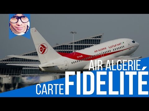 Carte fidélité Air Algérie بطاقة الوفاء للخطوط الجوية الجزائرية