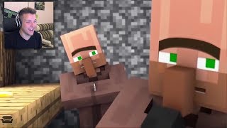 5 ЛУЧШИХ АНИМАЦИЙ ПРО ЖИТЕЛЕЙ - MINECRAFT РЕАКЦИЯ | ТЕСТ НА ПСИХИКУ ЧЕЛЛЕНДЖ | MINECRAFT НУБИК