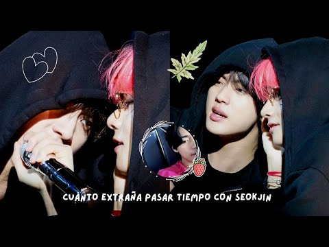 Taehyung menciona a Seokjin en su Live / Momentos Taejin