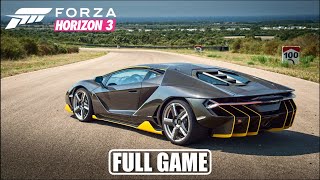 Forza Horizon 3 Gameplay Walkthrough Full Game - No Commentary
