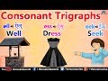 Learn English ~Consonant Trigraphs - eak, eek, ell, ent, ere, ess | English Grammar For Kids