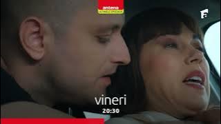 Nu uita, ne vedem Vineri, de la 20:30, doar pe Antena 1 și AntenaPLAY!