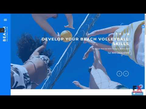 Beach Volleyball Club Joomla Template TMT | Free Template  Harlan Ben