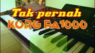Tak Pernah Cover KORG pa1000 Terbaru glerrrr