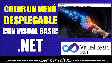 Crear un Menu Desplegable con Visual Basic | VB.NET