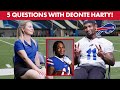 Deonte Harty Talks Josh Allen, The Notebook And More on 5 Questions! | Buffalo Bills image