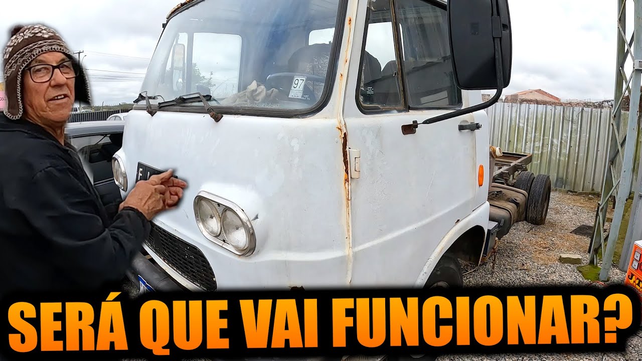 SERÁ QUE O CAMINHÃO FIAT 80 VAI FUNCIONAR???