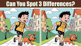 Spot The Difference : Can You Spot 3 Differences? | Find The Difference #238