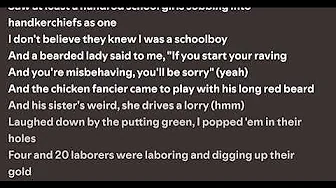 Jethro Tull Mother Goose Lyrics Jethro Tull Mother Goose Lyrics