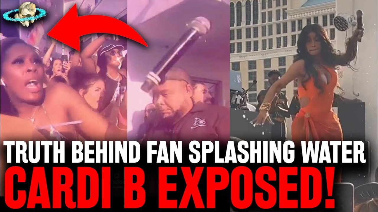 SICK! Cardi B Hurls Mic At Fan Who Threw Drink AFTER ASKING FANS TO THROW DRINKS!? All The Videos!