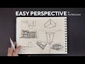 Basic Rules of PERSPECTIVE DRAWING in Architecture + Free Downloadable Guide