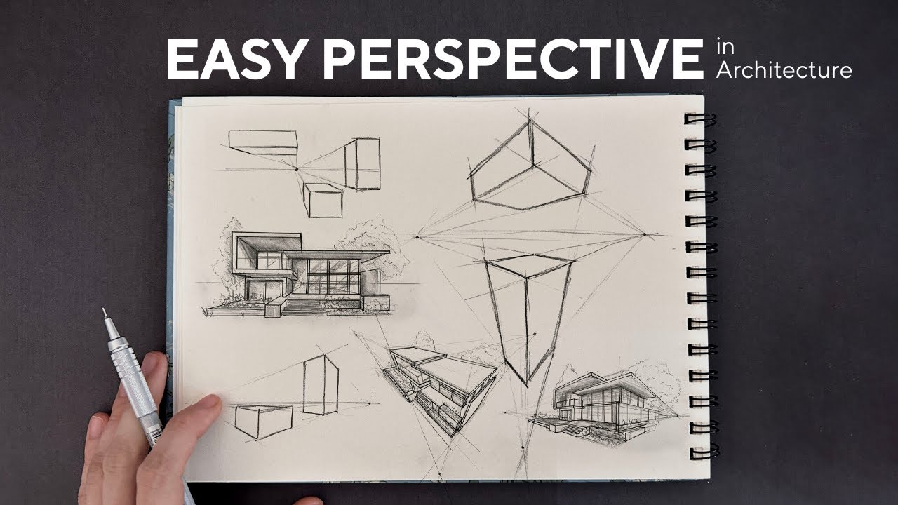 Hidden Architecture — Perspective Drawing of A Future High Street - Neil...