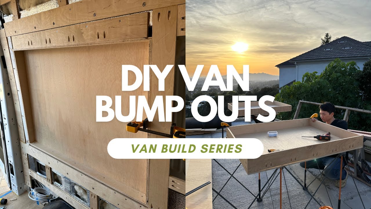 DIY Van Building Bump Outs (No Flares) - Ford Transit | Van Build ...