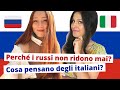 QUESTIONS ITALIANS HAVE FOR RUSSIANS with @Eli from Russia