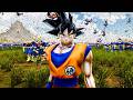 I Make 1,000,000 Gokus Fight 1,000,000 All Mights!