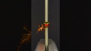 I tested friction welding #experiment