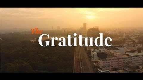 The Gratitude, a film by Tredence