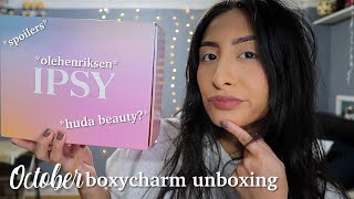 OCTOBER boxycharm by Ipsy unboxing &amp; spoilers 2023