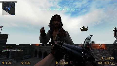 Counter-Strike: Source Zombie Escape NIDE - ze_Pirates_Port_Royal_v3_6 ~ (Nova HunterZ player)