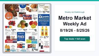 Metro Market Weekly Ad 26 - 26 Top 10 Deals