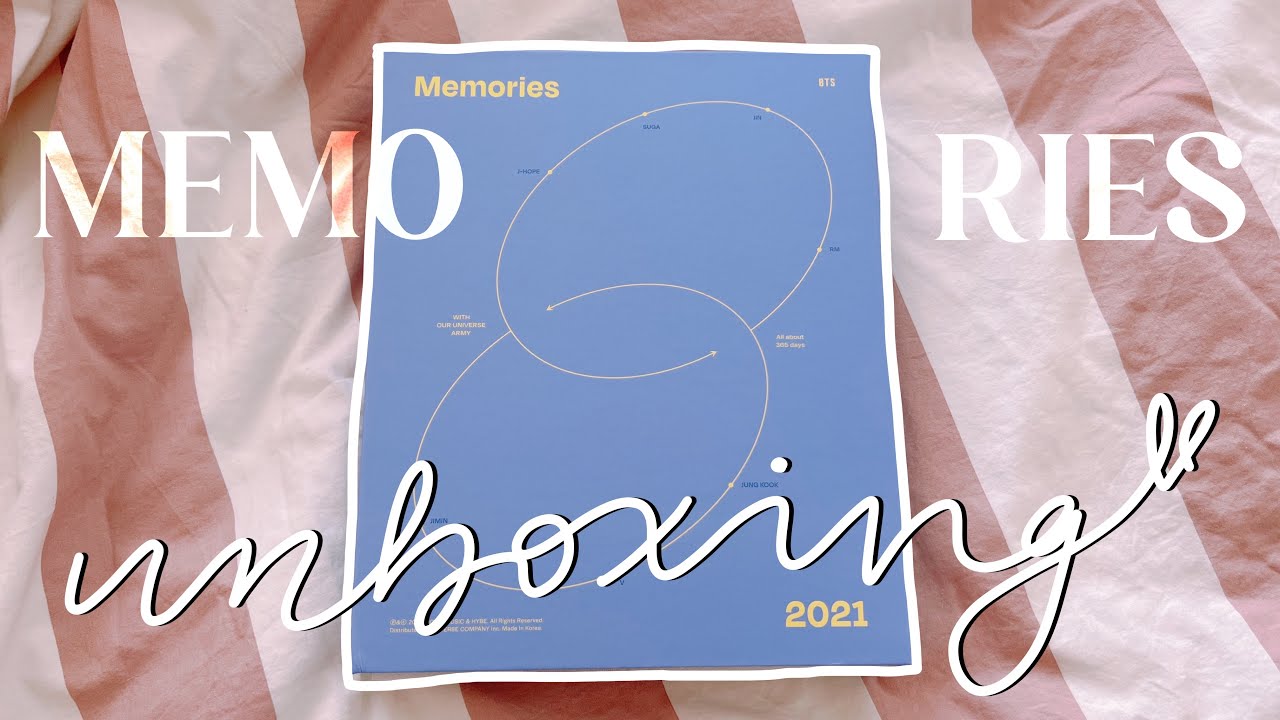 UNBOXING] BTS Memories of 2021 DVD | Weverse Shop POB - YouTube