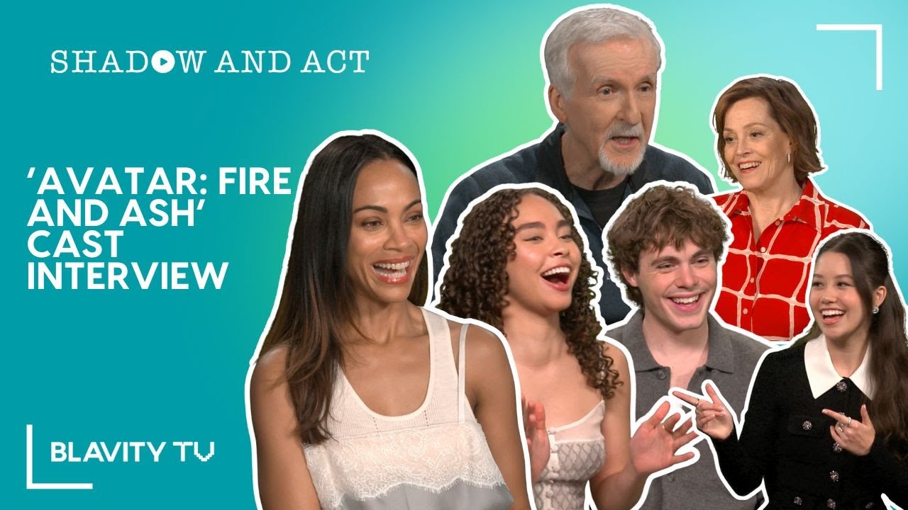 Интервью с актёрами фильма «Аватар: Огонь и пепел»: Джеймс Кэмерон, Зои Салдана, Джек Чемпион, Бе...