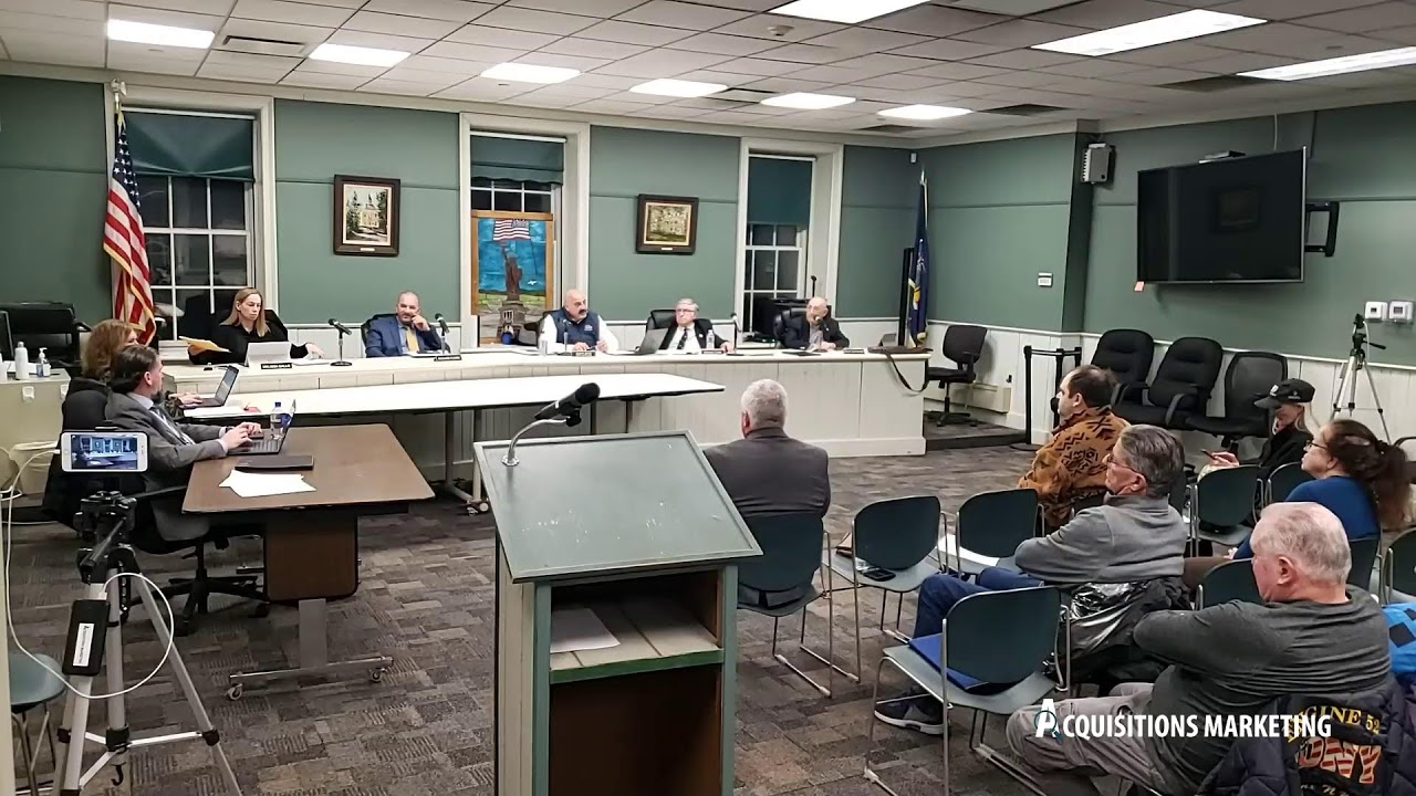 Town Board Meeting. January 8, 2025.