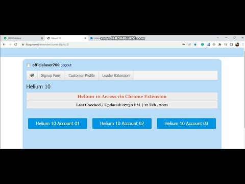 How to install helium 10 web portal extension unpack and install in chrome